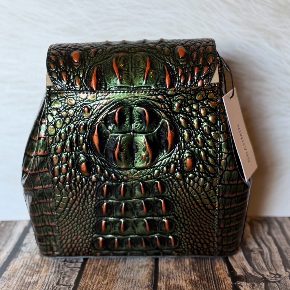 Brahmin Margo Samba Melbourne Leather Crossbody NWT PRICE FIRM
